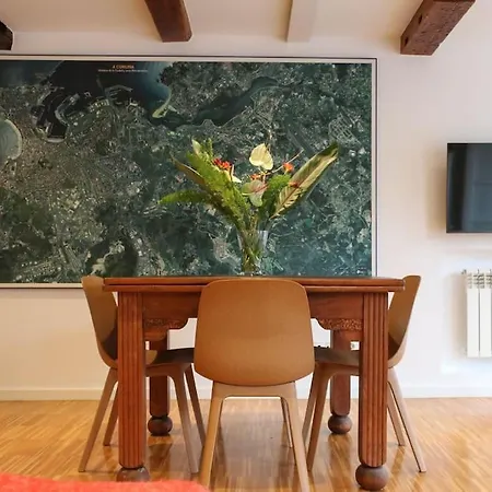 Lägenhet Galeria En La Marina A Coruña