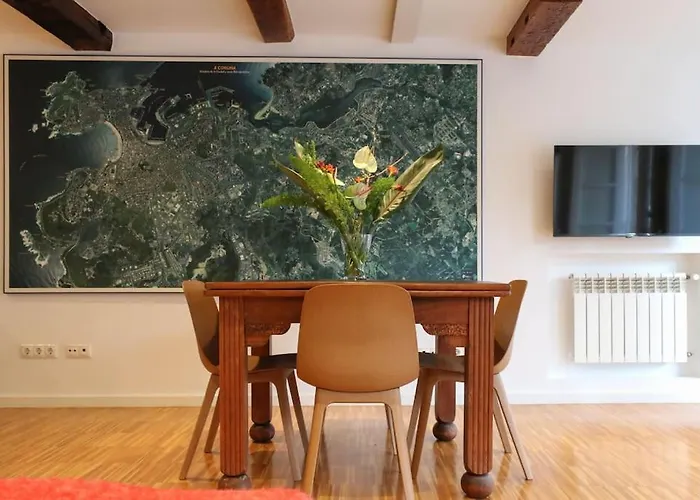 公寓 Galeria En La Marina 拉科鲁尼亚